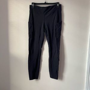 Lululemon leggings with pockets size 8